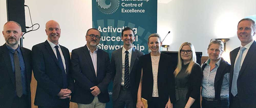 Group photo of key stakeholders at the launch of the Product Stewardship Centre of Excellence